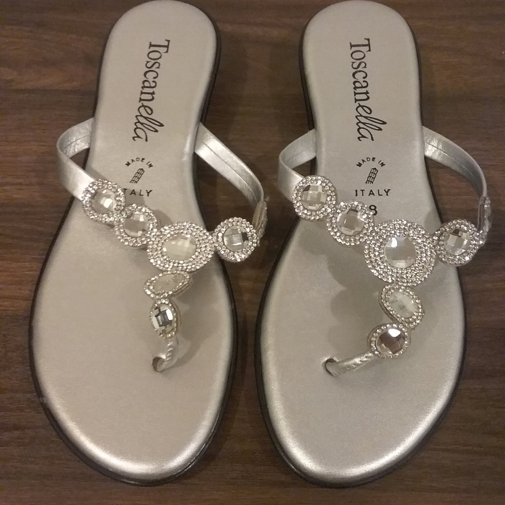 Silver Tuscanella Sandal